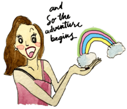 My Chopstick Girl x Stay Gold sticker #13543307