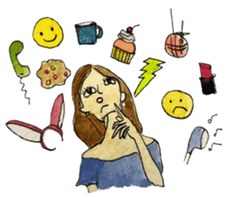 My Chopstick Girl x Stay Gold sticker #13543308