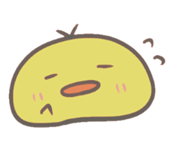 Motchiri chick sticker #13543523