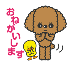 Toypoodle tomboy Coco sticker #13544437