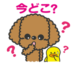 Toypoodle tomboy Coco sticker #13544452
