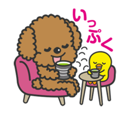 Toypoodle tomboy Coco sticker #13544465
