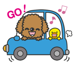 Toypoodle tomboy Coco sticker #13544469