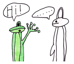 Sayaka's Froggy Bunny series sticker #13544759