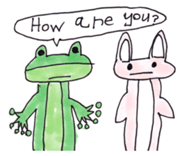 Sayaka's Froggy Bunny series sticker #13544760