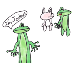 Sayaka's Froggy Bunny series sticker #13544761