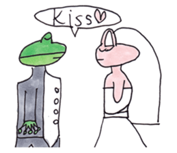 Sayaka's Froggy Bunny series sticker #13544767