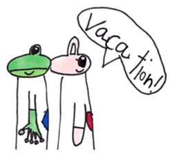 Sayaka's Froggy Bunny series sticker #13544768