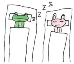 Sayaka's Froggy Bunny series sticker #13544770