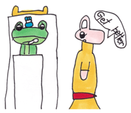 Sayaka's Froggy Bunny series sticker #13544772