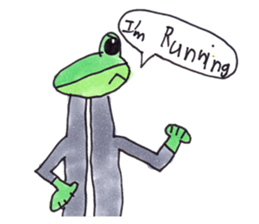 Sayaka's Froggy Bunny series sticker #13544775