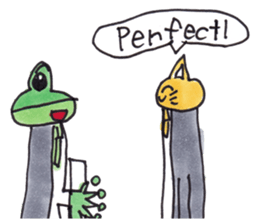 Sayaka's Froggy Bunny series sticker #13544779