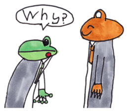 Sayaka's Froggy Bunny series sticker #13544780