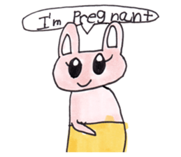 Sayaka's Froggy Bunny series sticker #13544782