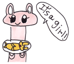 Sayaka's Froggy Bunny series sticker #13544783