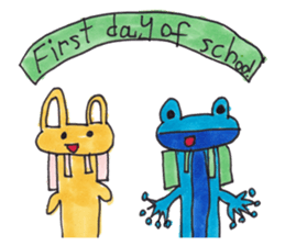 Sayaka's Froggy Bunny series sticker #13544785