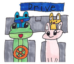 Sayaka's Froggy Bunny series sticker #13544787