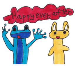 Sayaka's Froggy Bunny series sticker #13544788