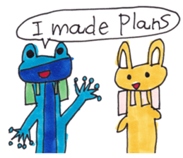 Sayaka's Froggy Bunny series sticker #13544789