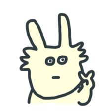 Rabbit-maybe cutie sticker #13544977