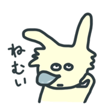 Rabbit-maybe cutie sticker #13544979