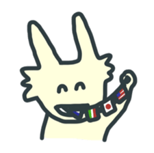 Rabbit-maybe cutie sticker #13544983