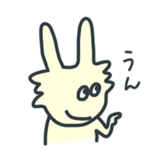 Rabbit-maybe cutie sticker #13544991