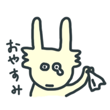 Rabbit-maybe cutie sticker #13544997