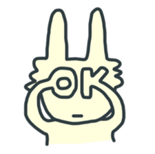 Rabbit-maybe cutie sticker #13544998