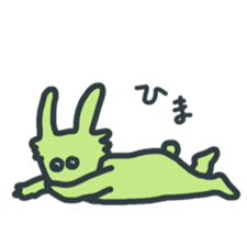 Rabbit-maybe cutie sticker #13545009