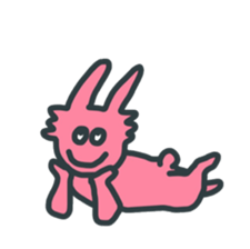 Rabbit-maybe cutie sticker #13545010