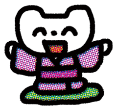 Happy Omelette 03 winter sticker #13545513