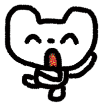 Happy Omelette 03 winter sticker #13545537