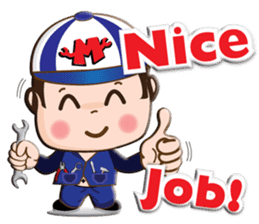 I am mechanic V.2 sticker #13546102