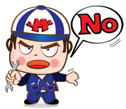 I am mechanic V.2 sticker #13546126