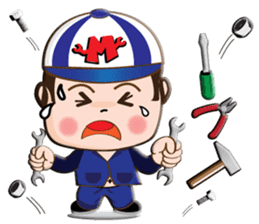 I am mechanic V.2 sticker #13546129