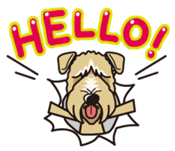 iinu - Irish Soft-Coated Wheaten Terrier sticker #13546470