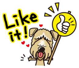 iinu - Irish Soft-Coated Wheaten Terrier sticker #13546471