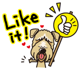 iinu - Irish Soft-Coated Wheaten Terrier sticker #13546471