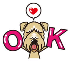 iinu - Irish Soft-Coated Wheaten Terrier sticker #13546472