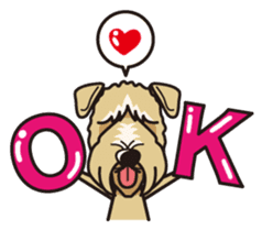 iinu - Irish Soft-Coated Wheaten Terrier sticker #13546472