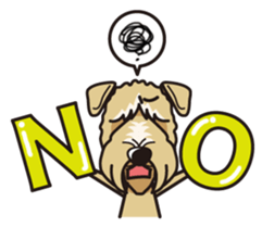 iinu - Irish Soft-Coated Wheaten Terrier sticker #13546473