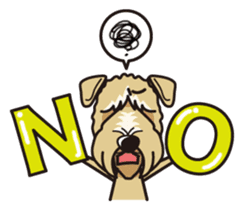 iinu - Irish Soft-Coated Wheaten Terrier sticker #13546473