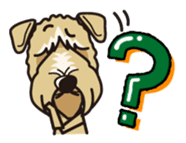 iinu - Irish Soft-Coated Wheaten Terrier sticker #13546474
