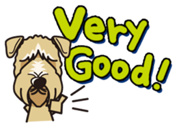 iinu - Irish Soft-Coated Wheaten Terrier sticker #13546484