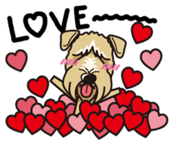 iinu - Irish Soft-Coated Wheaten Terrier sticker #13546490