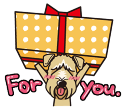 iinu - Irish Soft-Coated Wheaten Terrier sticker #13546491