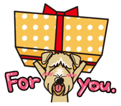 iinu - Irish Soft-Coated Wheaten Terrier sticker #13546491