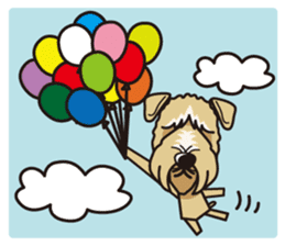 iinu - Irish Soft-Coated Wheaten Terrier sticker #13546492