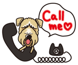iinu - Irish Soft-Coated Wheaten Terrier sticker #13546493